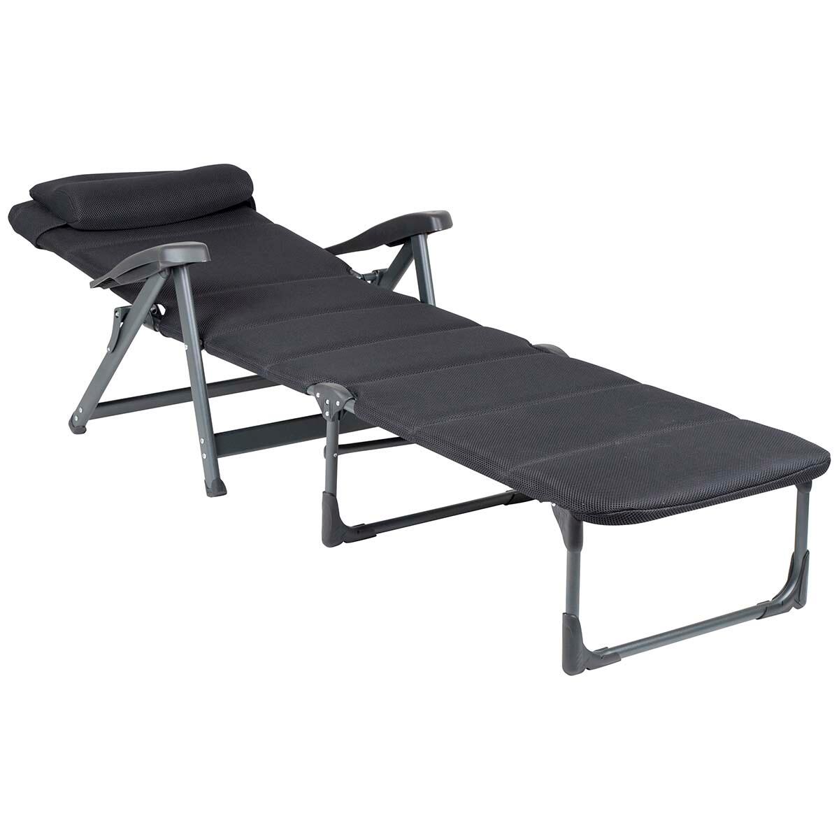Crespo Ligstoel AP/233 Air-Deluxe Zwart 2/7