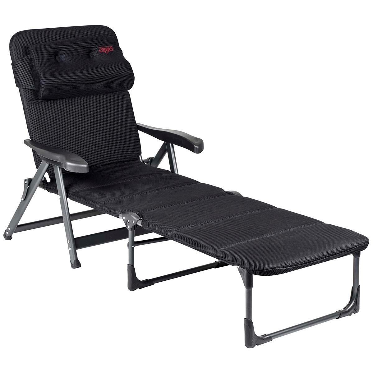 CRESPO Crespo Ligstoel AP/233 Air-Deluxe Zwart