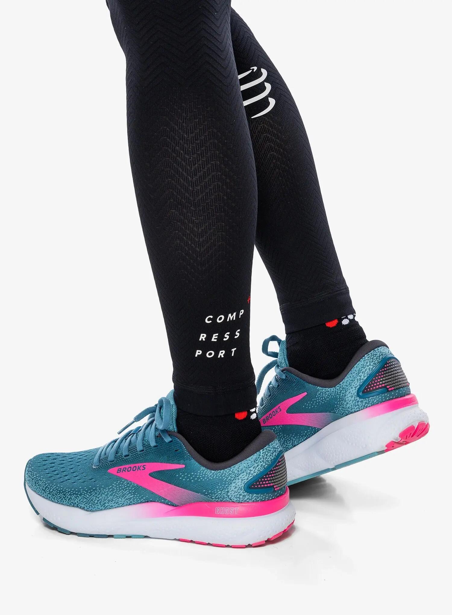 Manchon collant de compression jambe "Full legs" Homme Compressport 6/7