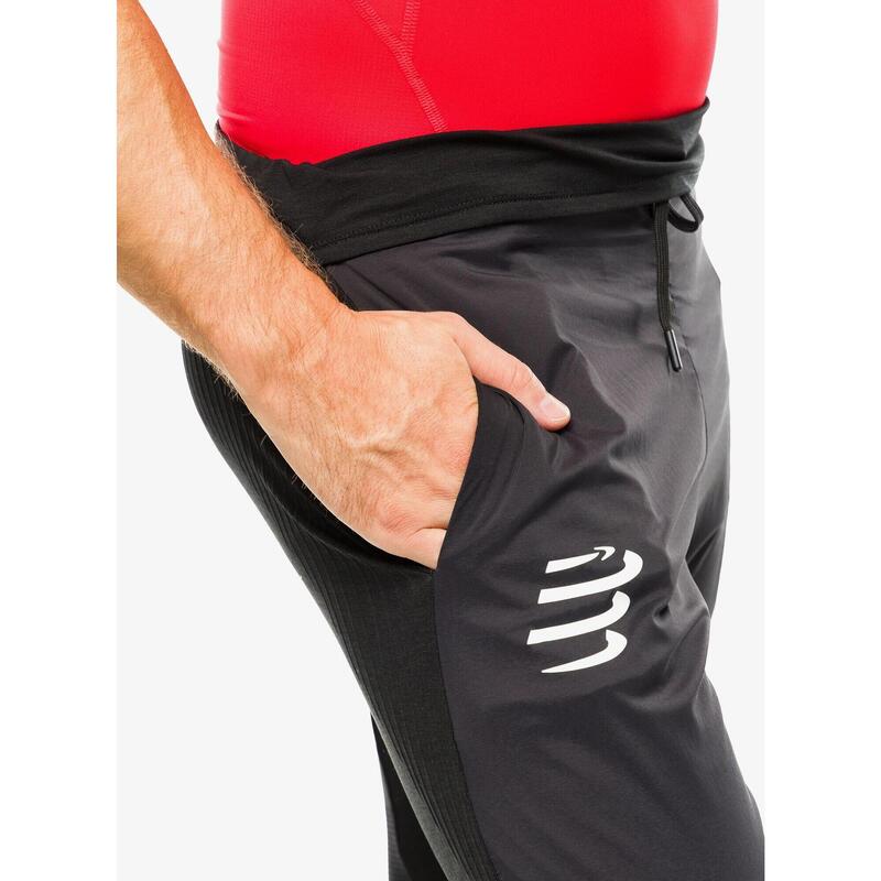 Spodnie męskie Compressport Hurricane Windproof Seamless Pants