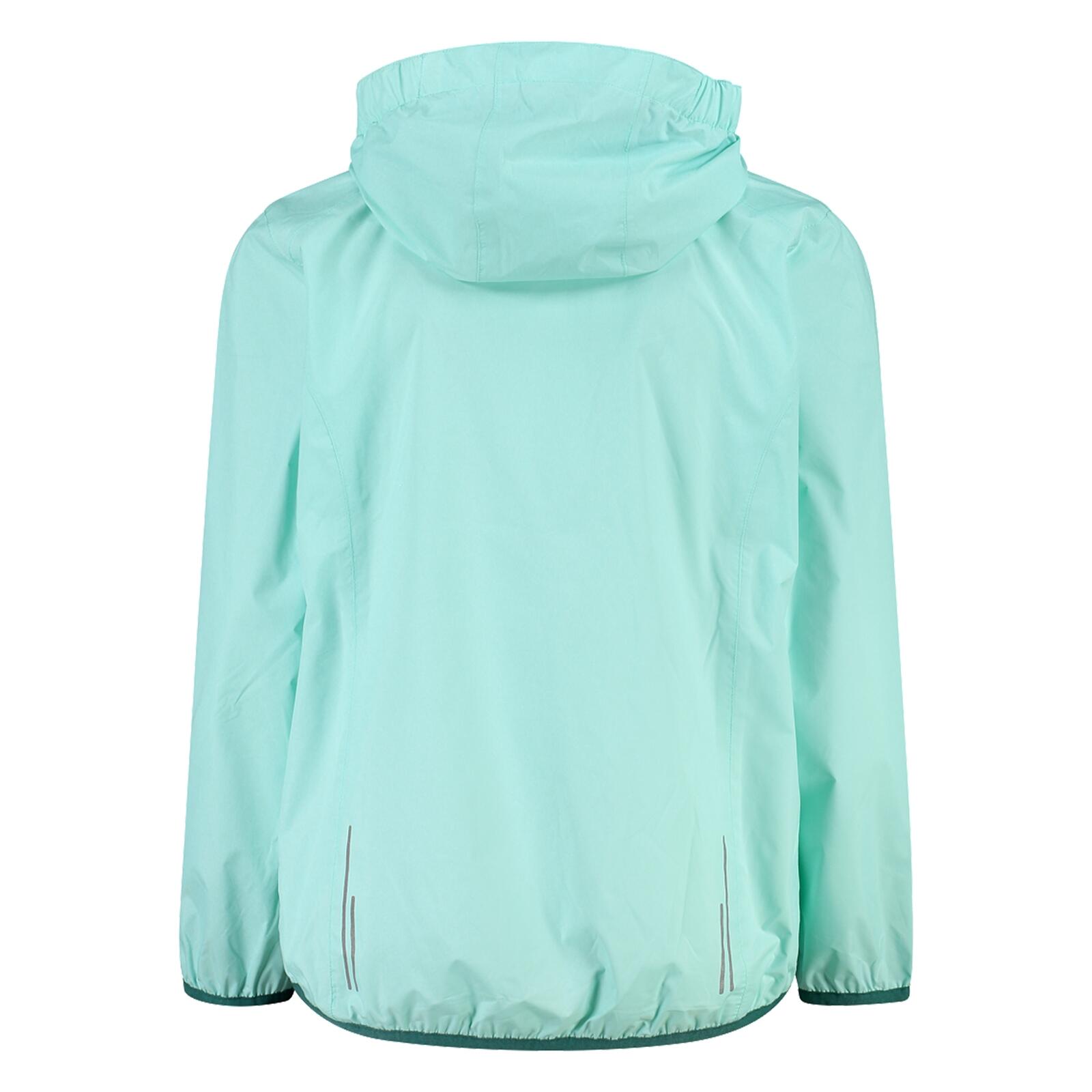 Outdoorjacke wasser- und windabweisend, leicht Mädchen - Kid Rain Fix Hood 3/5