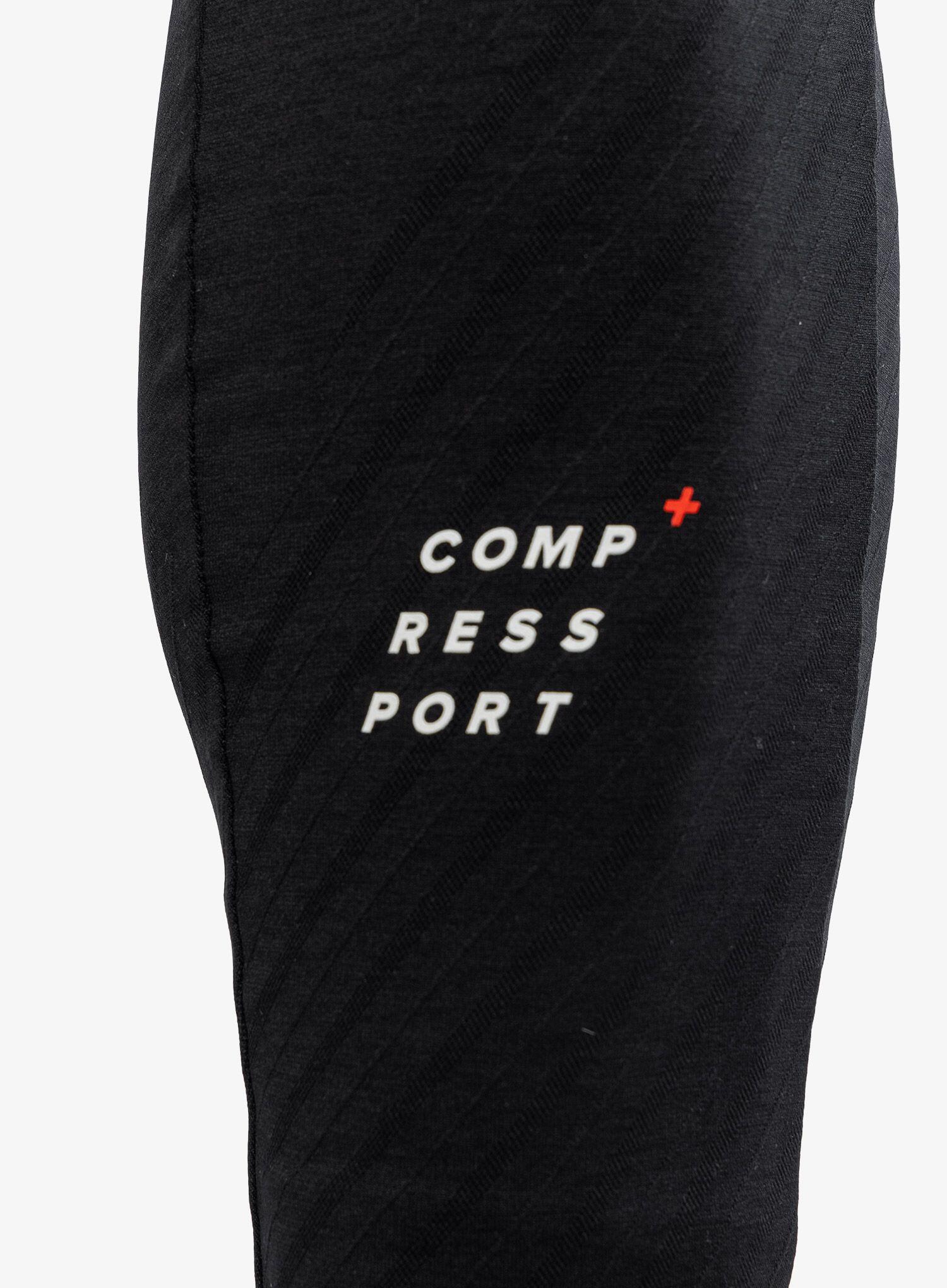 Compressport Pantalones Sin Costuras Negro 6/6