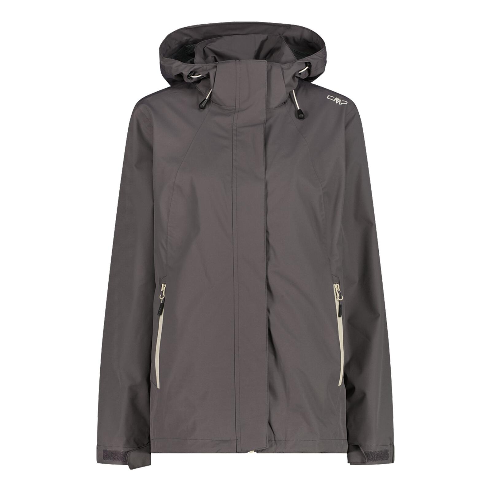 CMP Regenjacke wasserdicht Damen - Woman Jacket Zip Hood with Ventilation