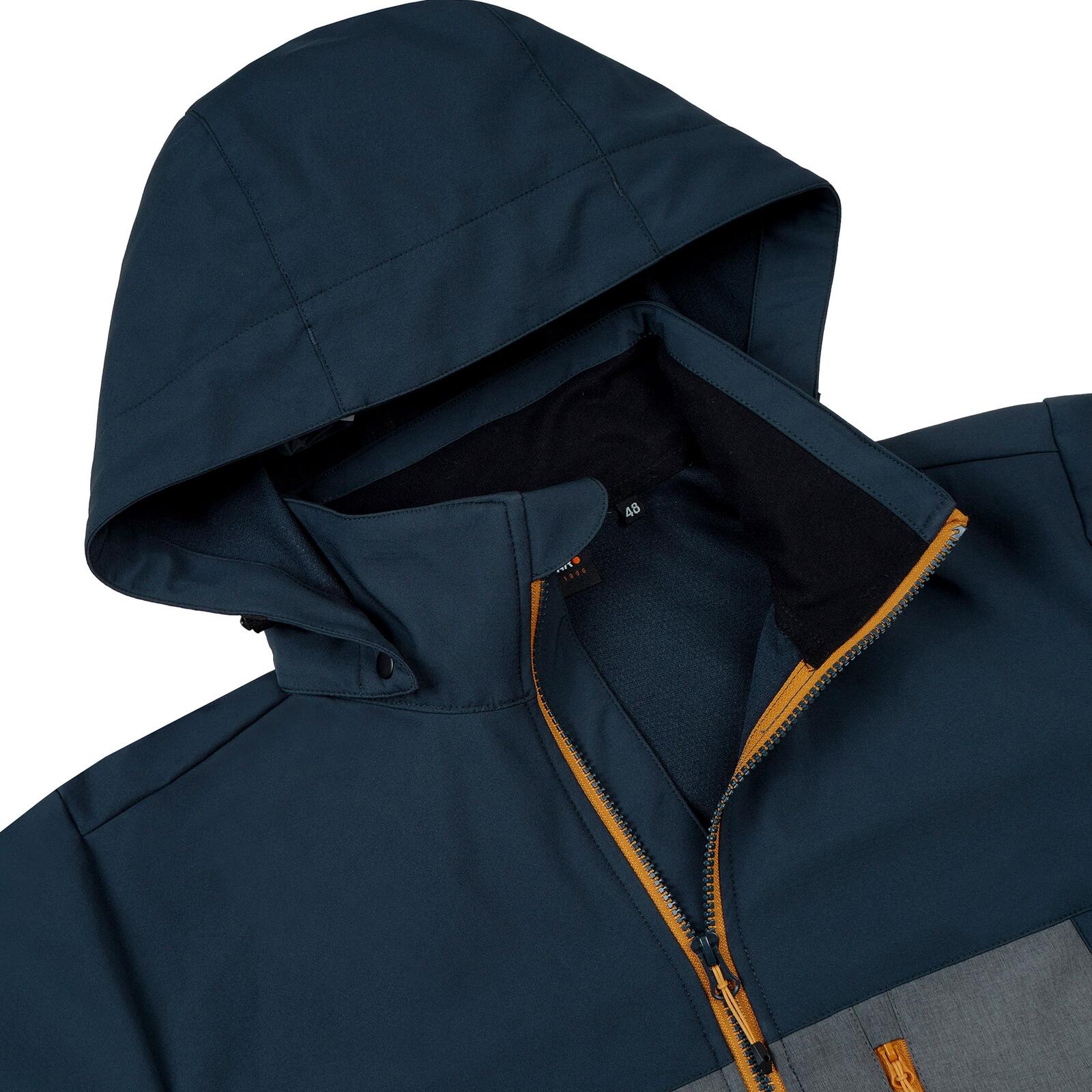 Softshelljacke winddicht wasserdicht atmungsaktiv Herren - Softshelljacke Buxton 5/7