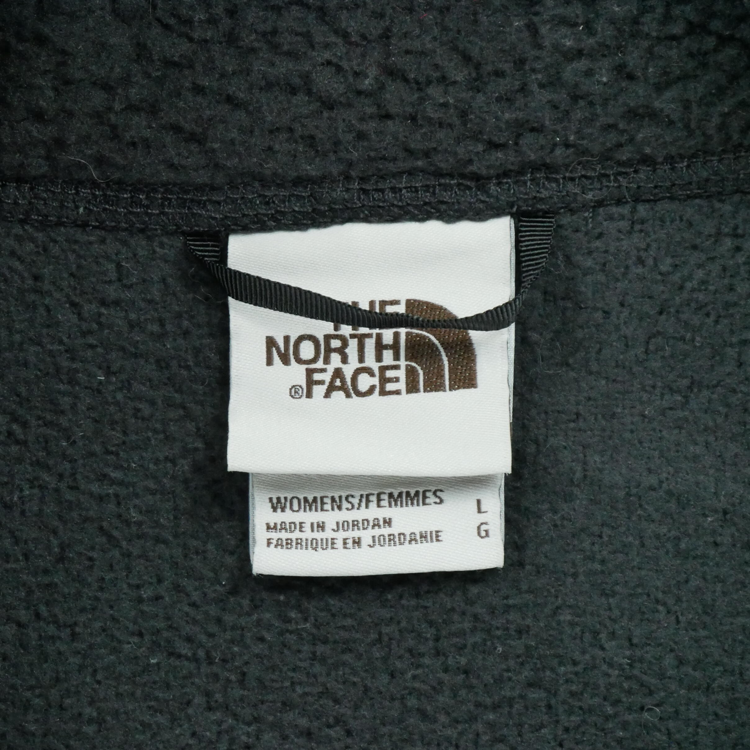 Seconda Mano - Giacca in pile nero TNF Sherpa da donna - Stato eccellente 5/7