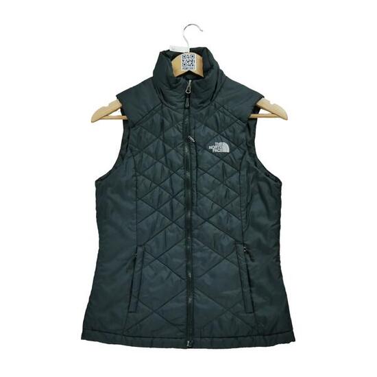 Segunda Vida - Abrigo acolchado negro Primaloft TNF para mujer - Excelente