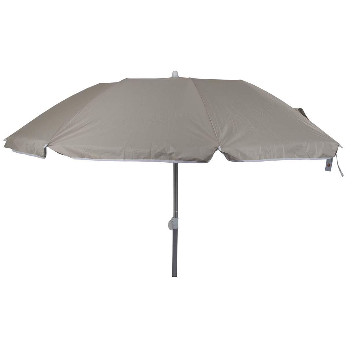 BO-CAMP Bo-Camp Parasol Compact 3-Delig Ø 160 cm Sand