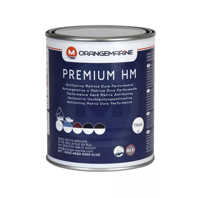 Orangemarine - Antifouling Orangemarine Matrice Dure Performance - Antifouling - Noir - 750 Ml - Decathlon