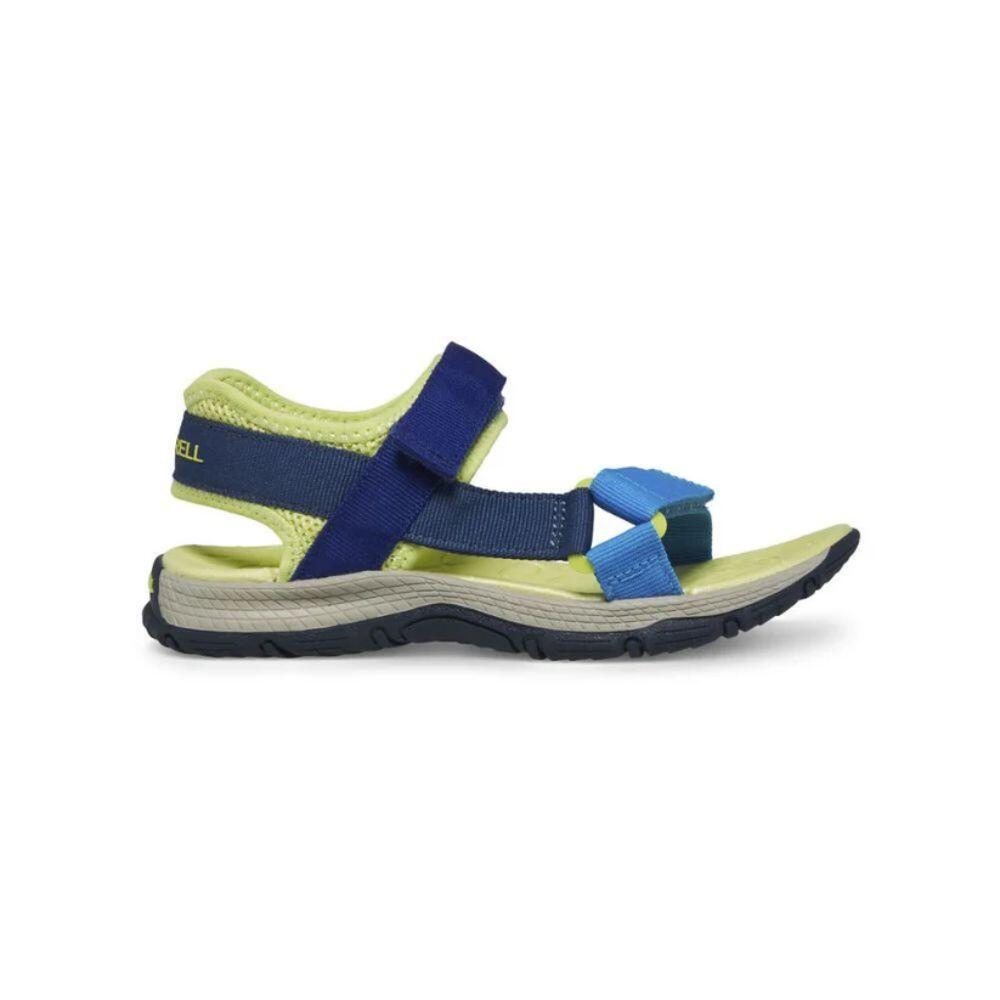 MERRELL Merrell Big Kids Kahuna Web  Sport Sandal - Navy/Green