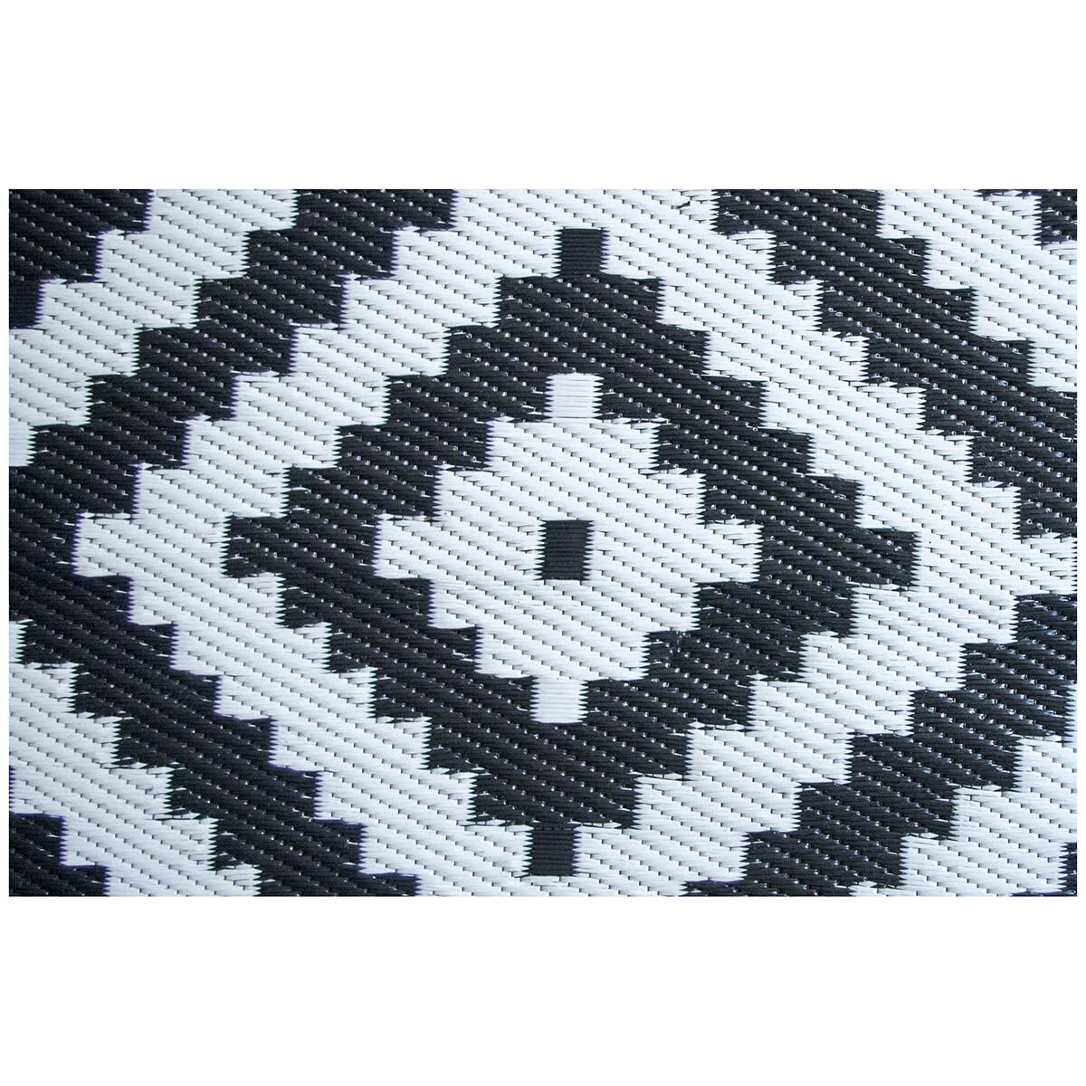 Bo-Camp - Urban Outdoor - Chill mat - Lewisham - Zwart/Wit 4/4