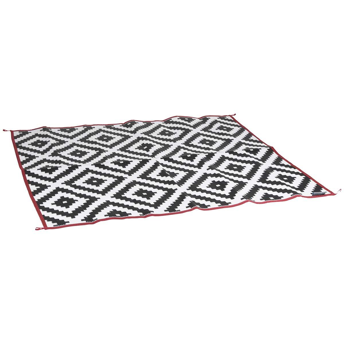 BO-CAMP Bo-Camp Urban Outdoor collection Chill mat Lewisham XL Zwart/Wit