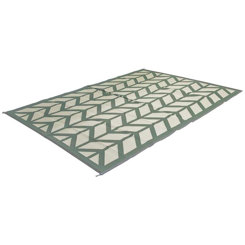 Bo-Camp - Industrial - Alfombra - Flaxton - Verde - Extra Large