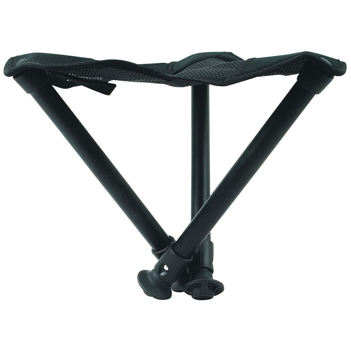 Walkstool - 3-Poots krukje - Verstelbaar - Zwart 2/5