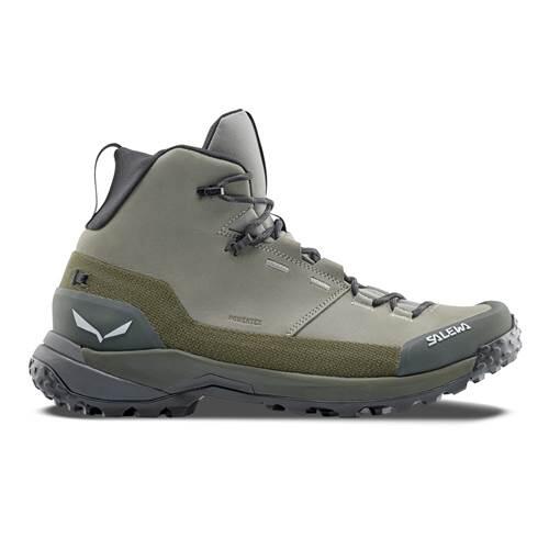 Buty trekkingowe męskie Salewa Puez Leather Mid Powertex