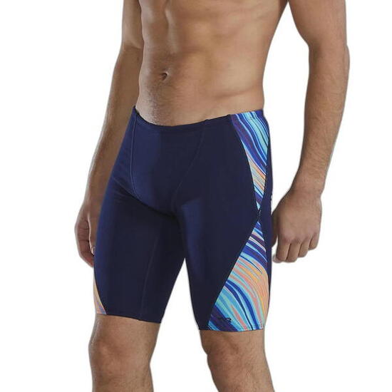 Jammer TYR Durafast Elite Riptidal Bleu pétrole/Vert électrique Taille UK 38