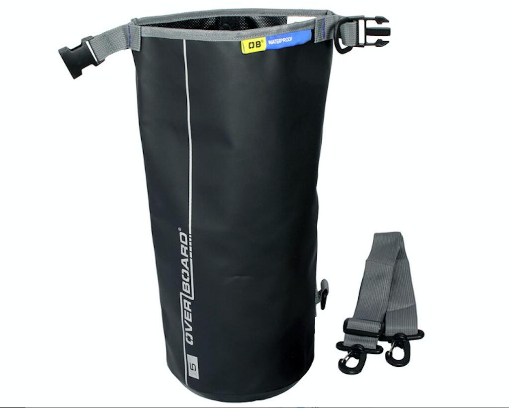 5 Litre Dry Tube Waterproof Bag Black 3/7