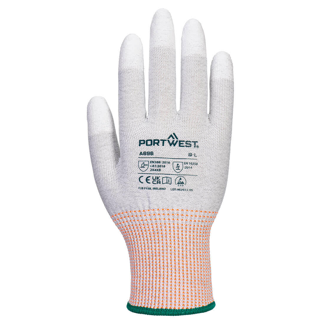 PORTWEST Adulto Unisex A696 LR13 Guanti Di Protezione Misura Confezione 12 Portwest A696