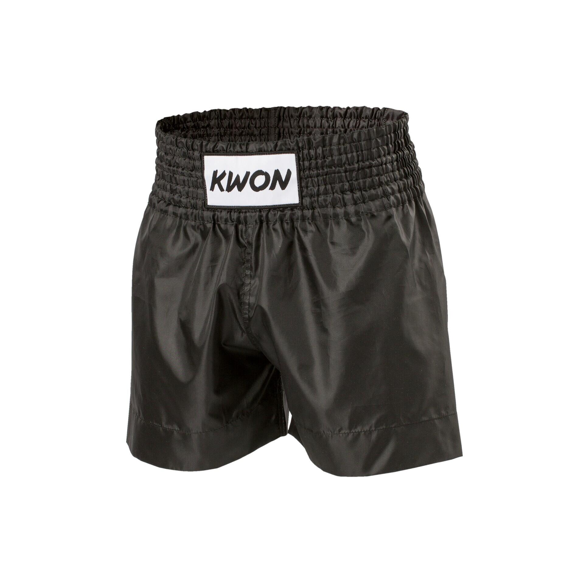 Kwon - Short De Boxe Thaï Kwon - Short - Noir - Decathlon