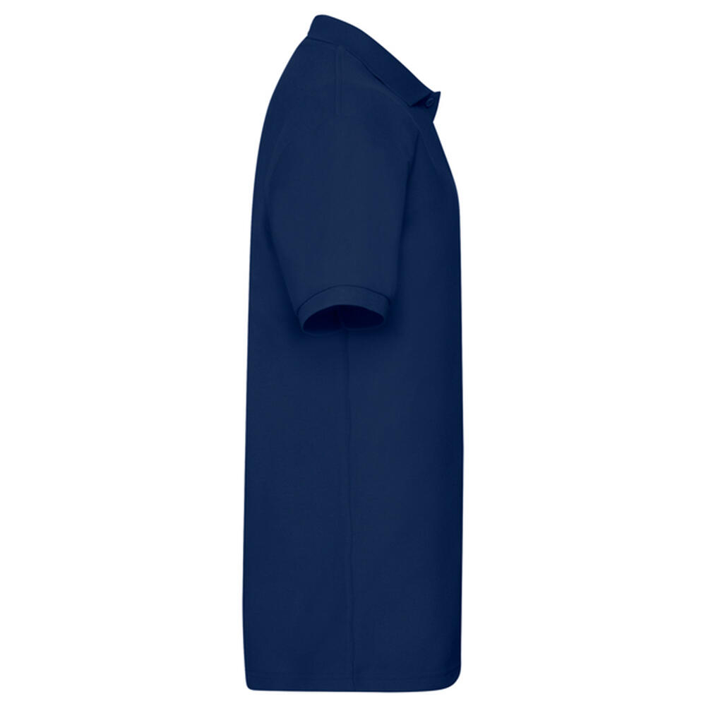 Camisa pólo pesada para homem (Azul Marinho) 3/3