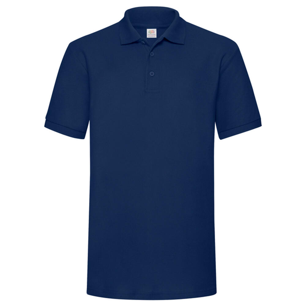 FRUIT OF THE LOOM Camisa pólo pesada para homem Azul Marinho