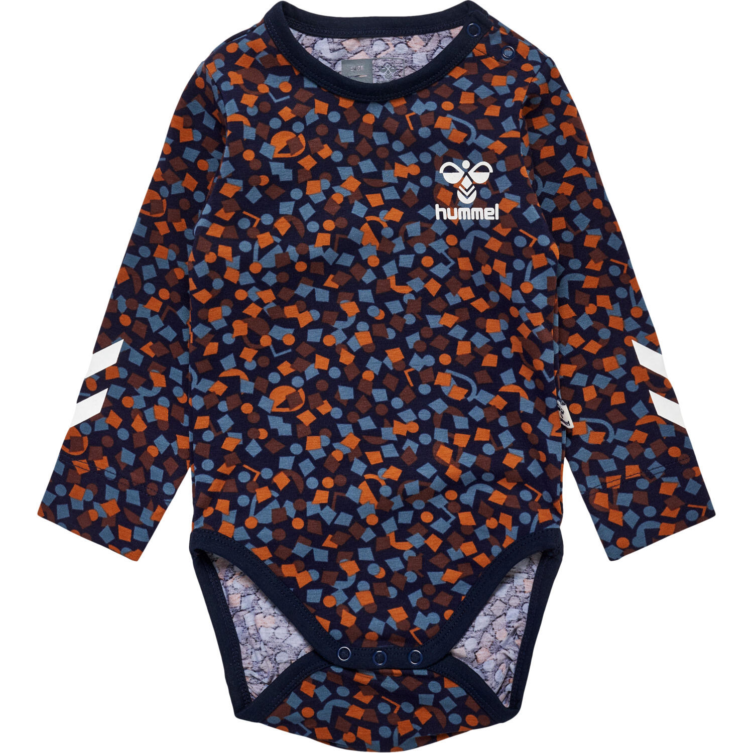 Body a maniche lunghe per bambino ragazzo Hummel Confetti 2/4