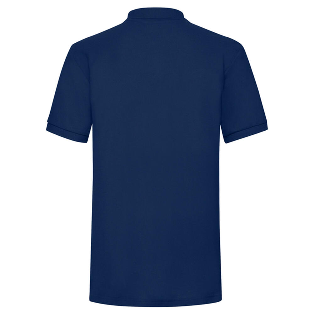 Camisa pólo pesada para homem (Azul Marinho) 2/3