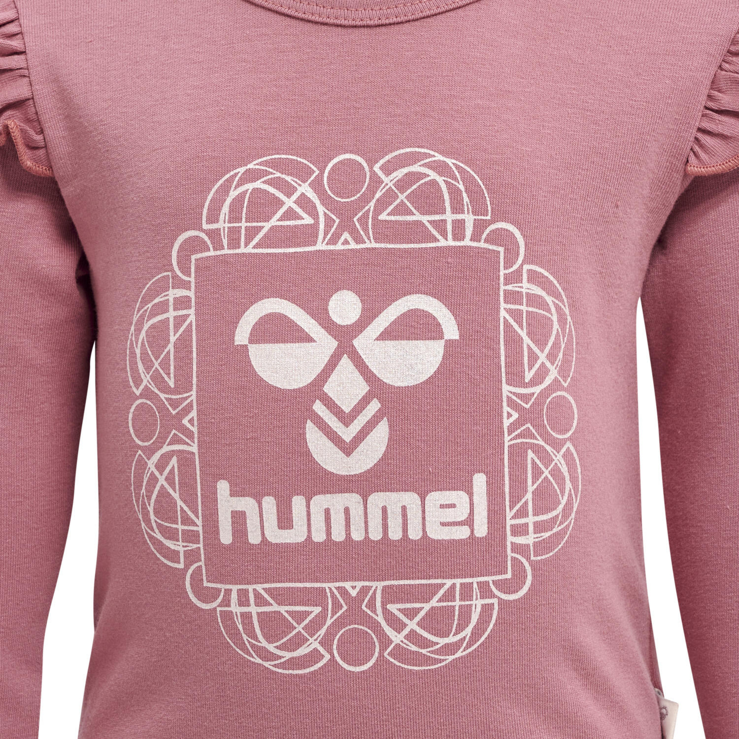 Body met lange mouwen voor babymeisjes Hummel Frik 4/4