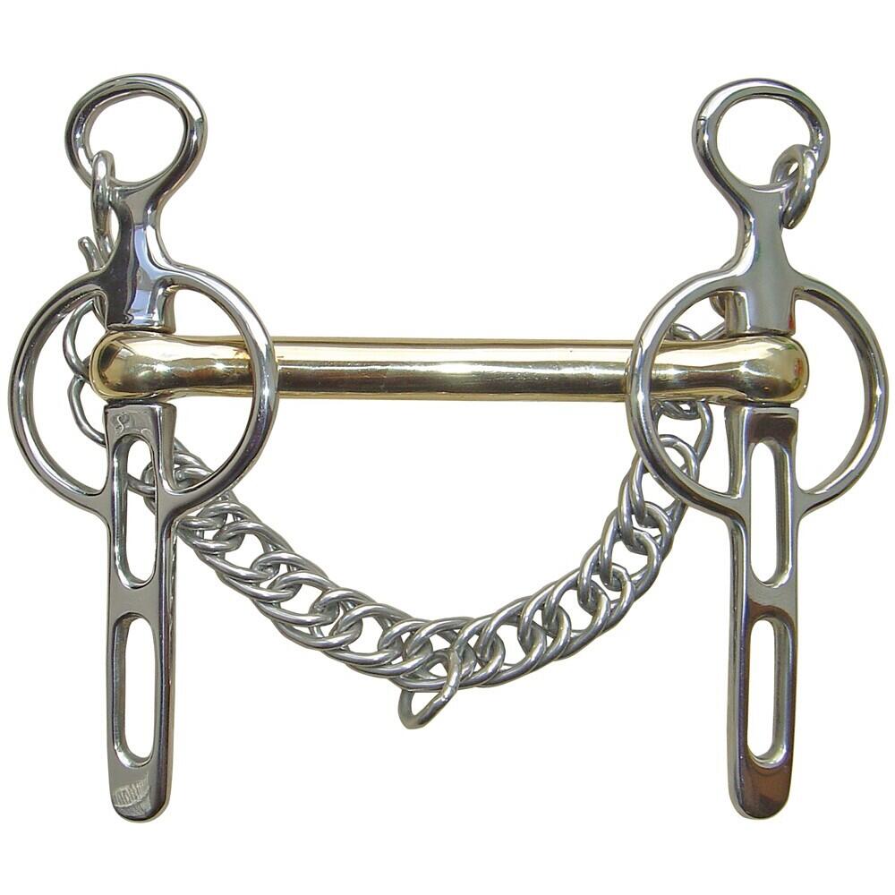 Kaak Liverpool pour cheval avec 2 passages de rênes Harry's Horse 14 mm 1/3