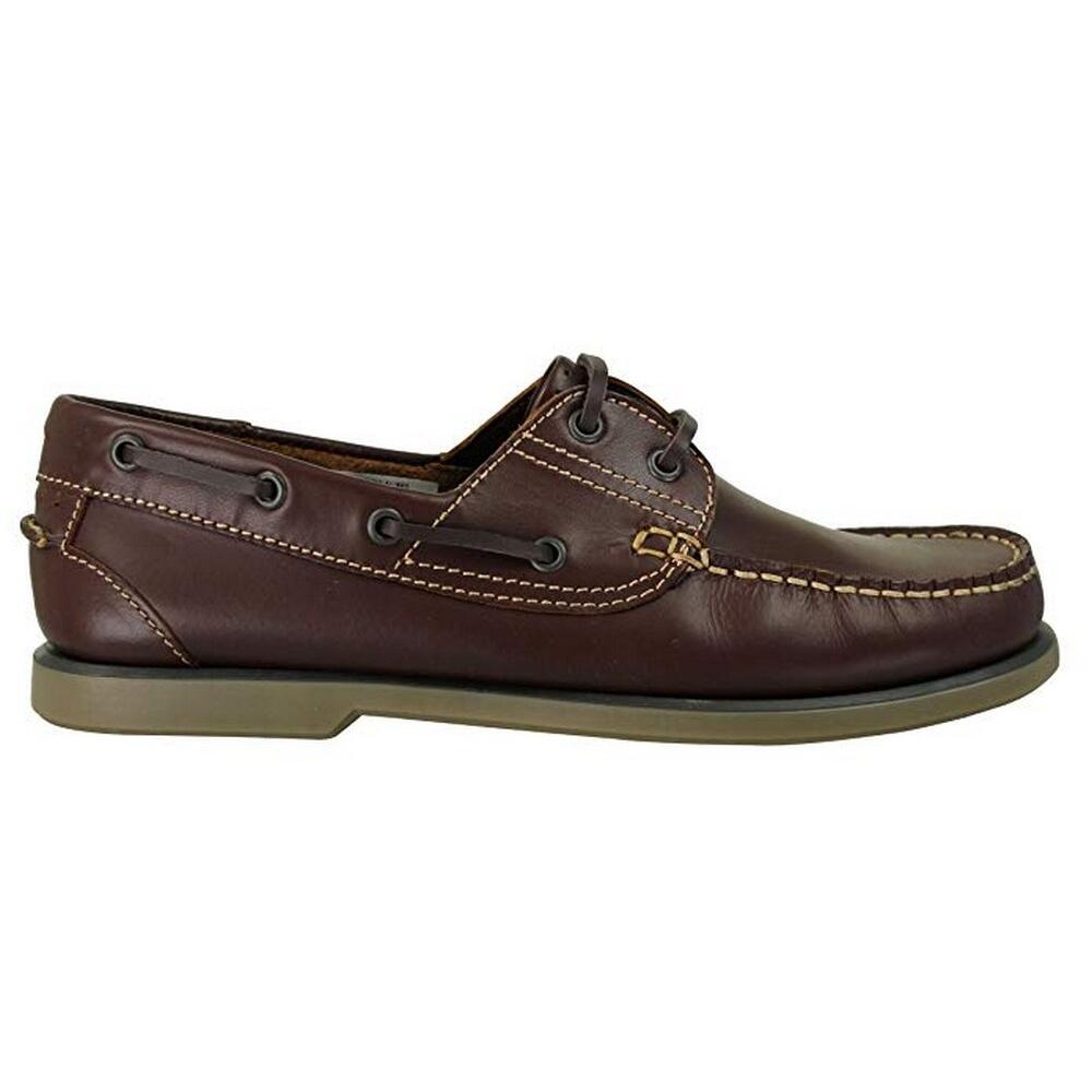 Chaussures Bateau Homme (Cuir Marron) 3/6