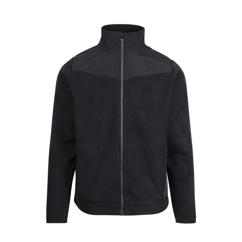 Mens Chidden Fleece Top (Black)
