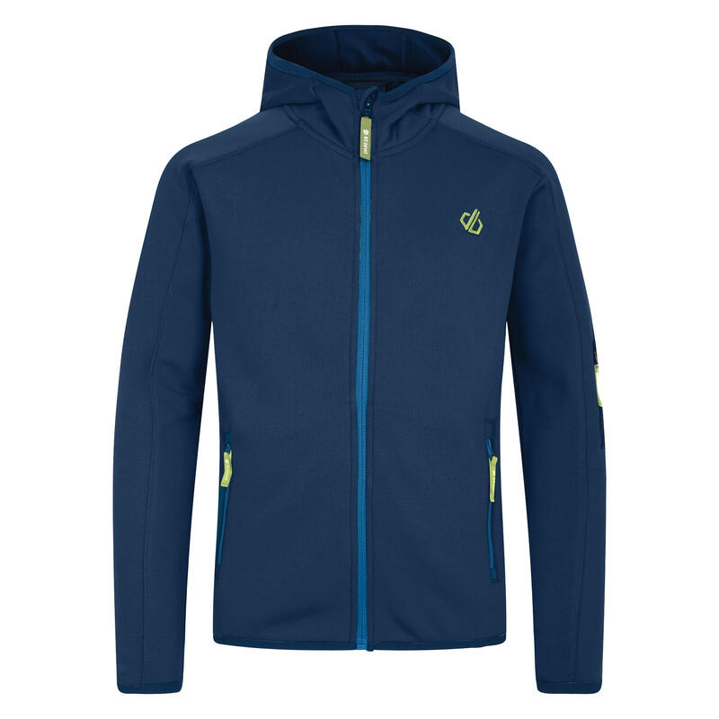 Veste Polaire EXPLORE Enfant (Denim Sombre / Vert Daiquiri)