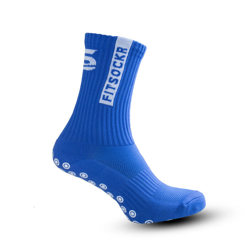 FITSOCKR FitSockr Gripsokken - Blauw M