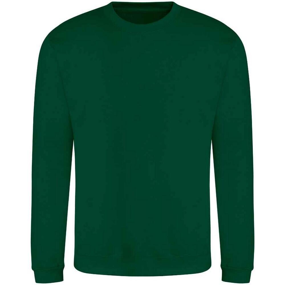 AWDIS Adults Unisex Just Hoods Sweatshirt (Rainforest Green)
