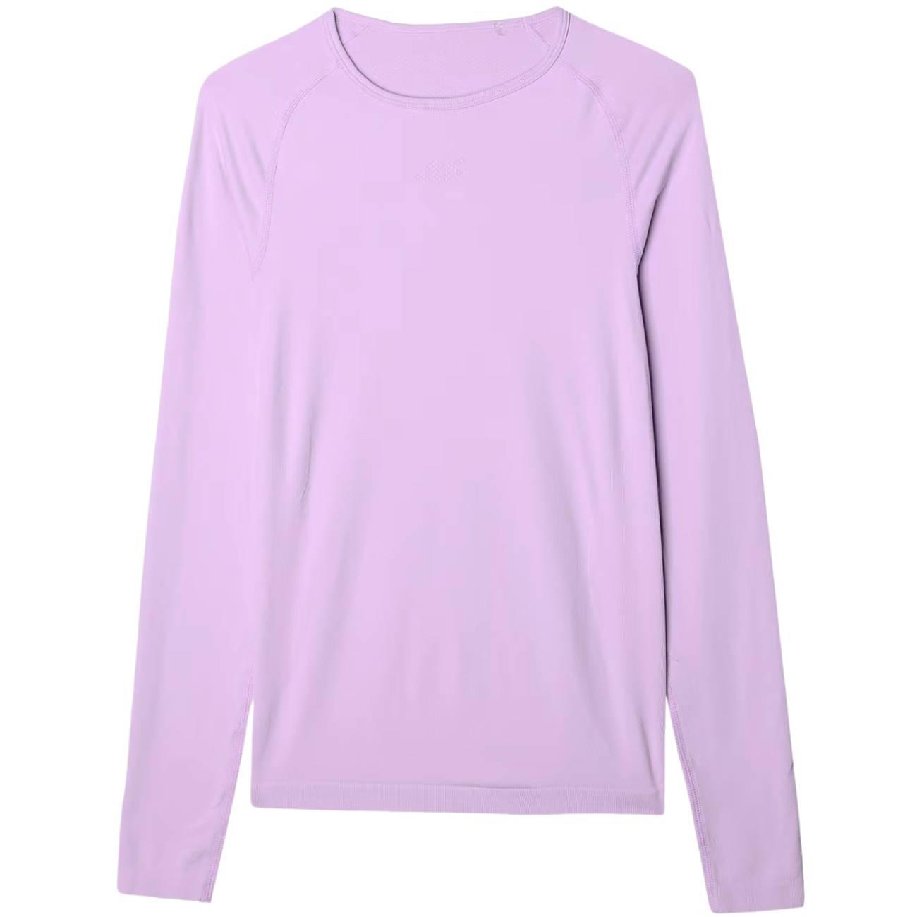 4f - Haut Thermique F152 Femme (violet Clair) - T-shirt Manches Courtes - Violet - 36 Xs - Decathlon
