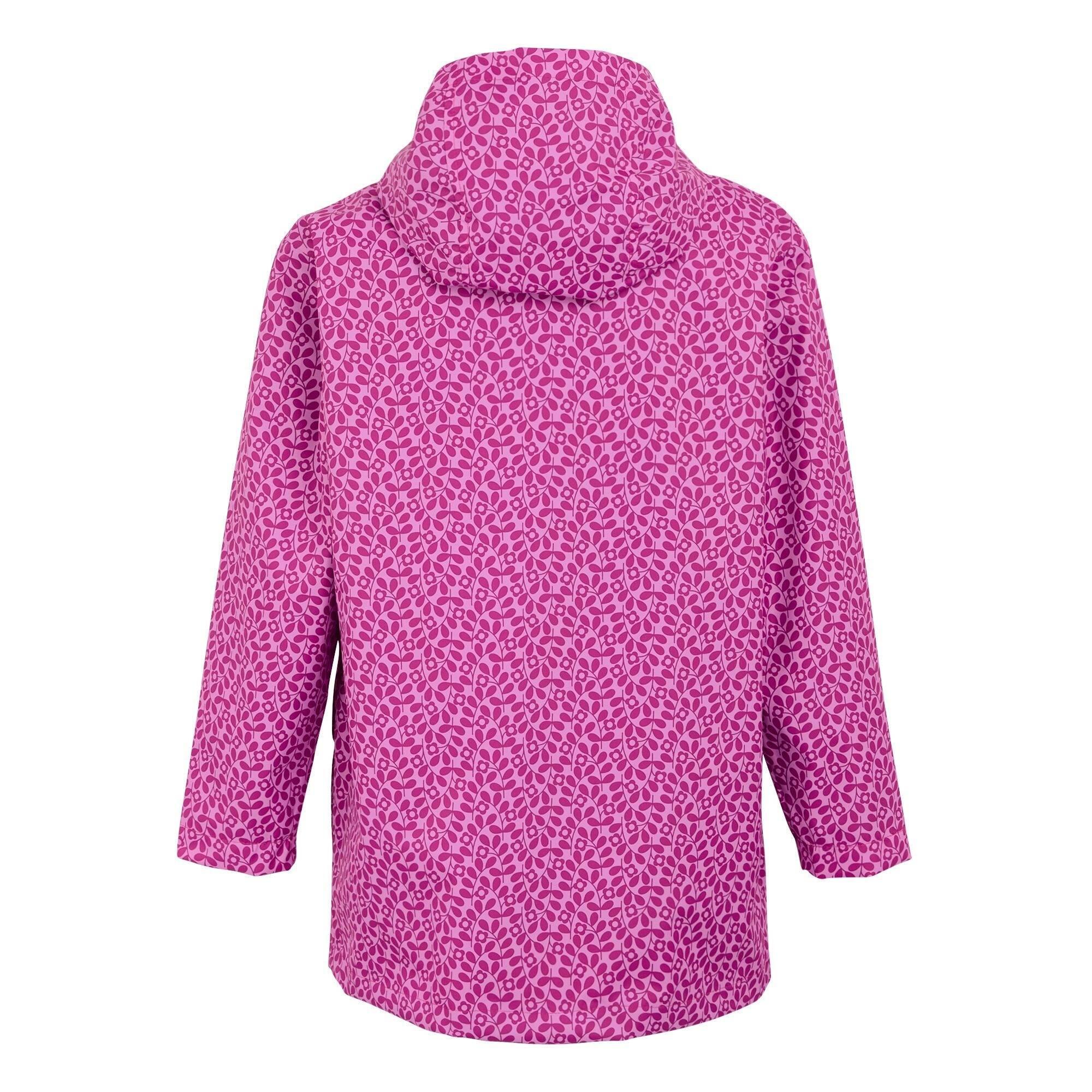 "Orla Kiely Swing" Jacke, wasserfest für Kinder Lilac Creme 2/4