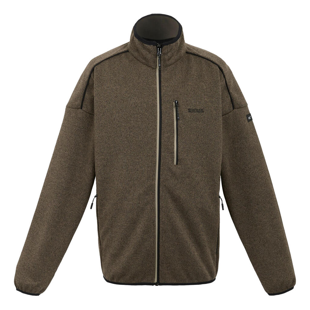 Mens Kames Full Zip Fleece Jacket (Treetop/Golden Sand)