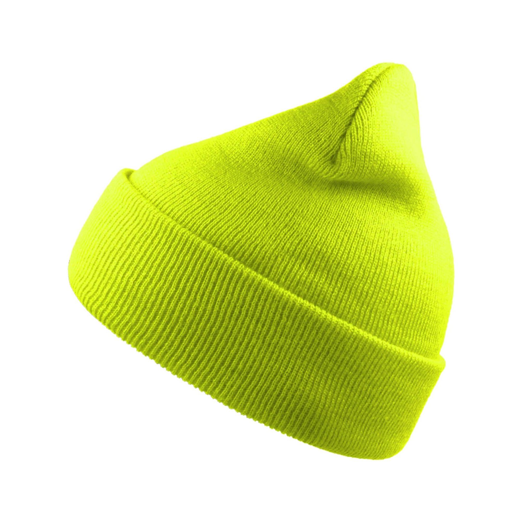 ATLANTIS Unisex Adult Wind Cuffed Beanie (Gold Yellow)
