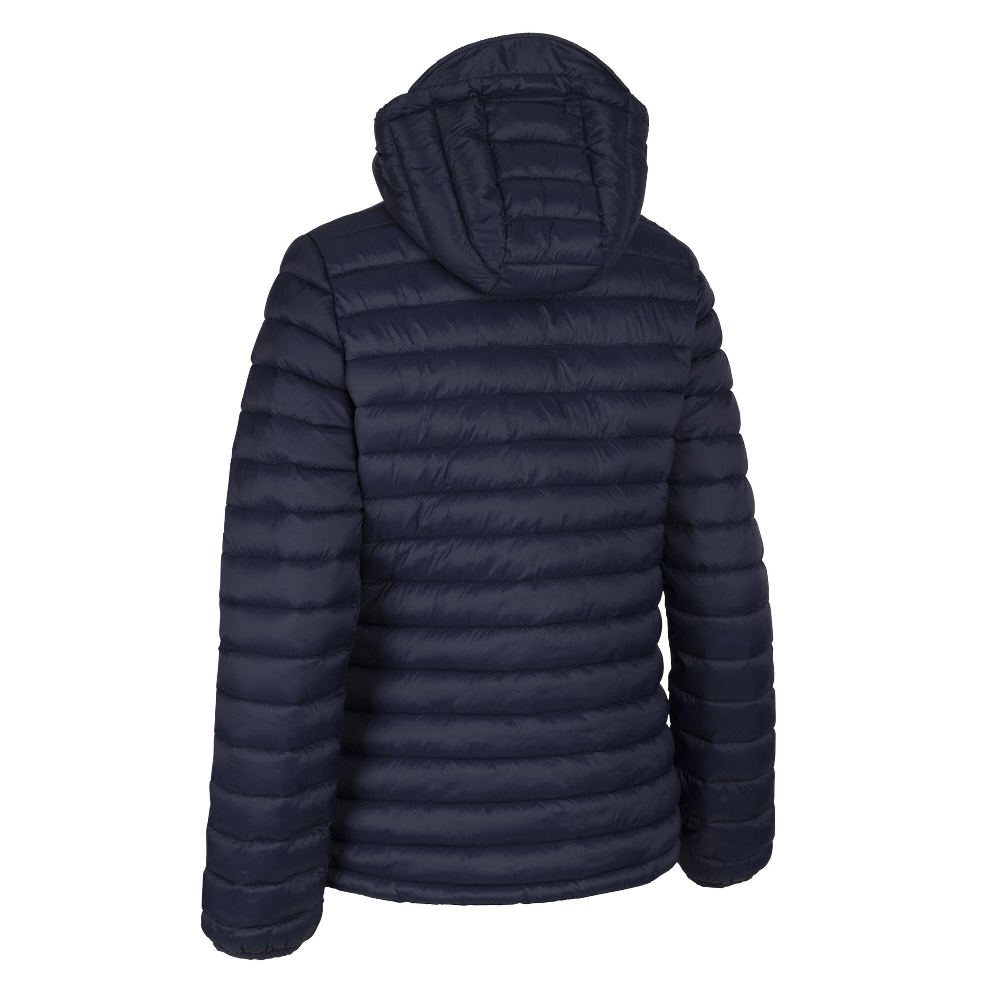 Giacca Imbottita Con Cappuccio Donna Trespass Lenka Blu Navy 2/3