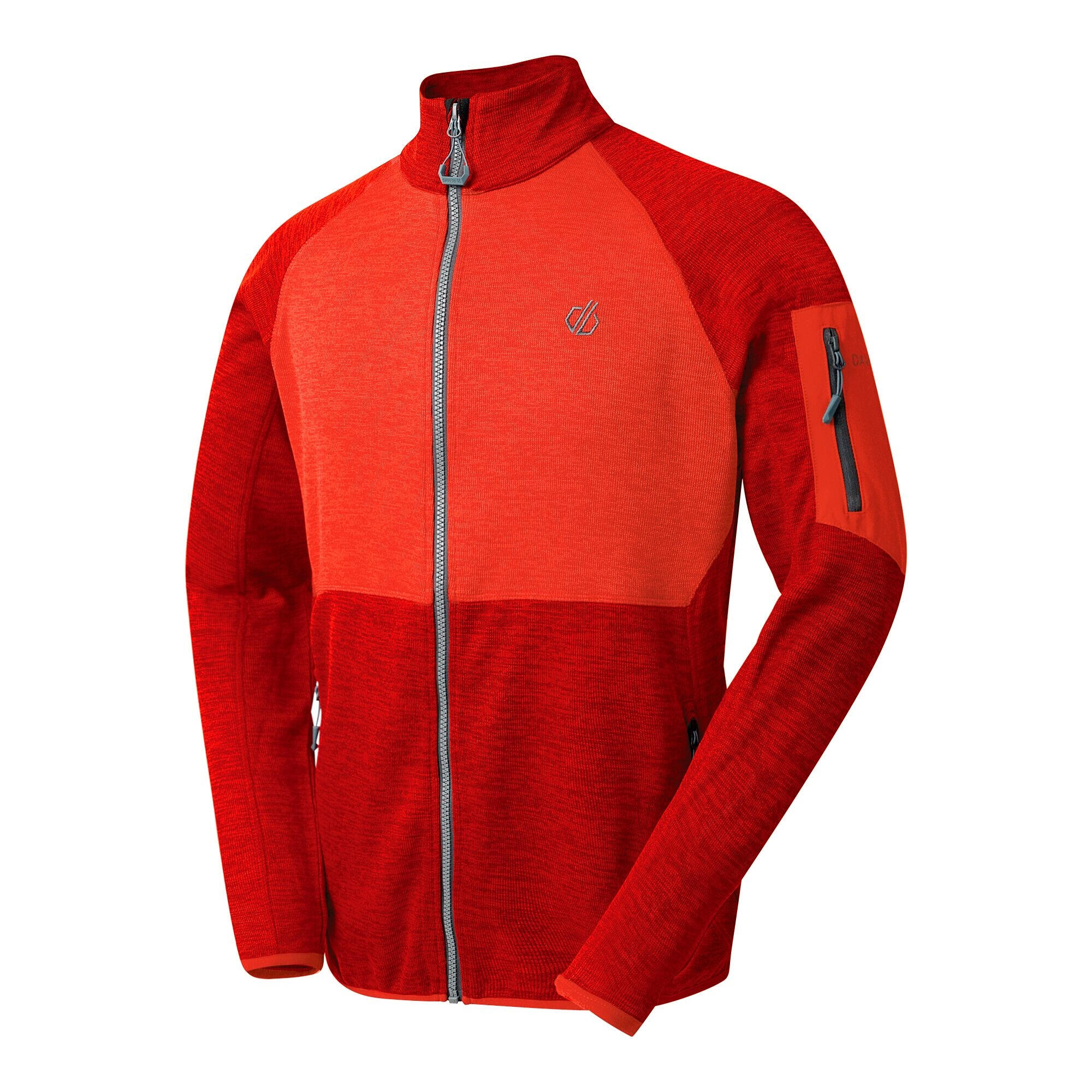 Haut Polaire TORREK Homme (Rouge Danger / Rouge Cadmium) 3/5