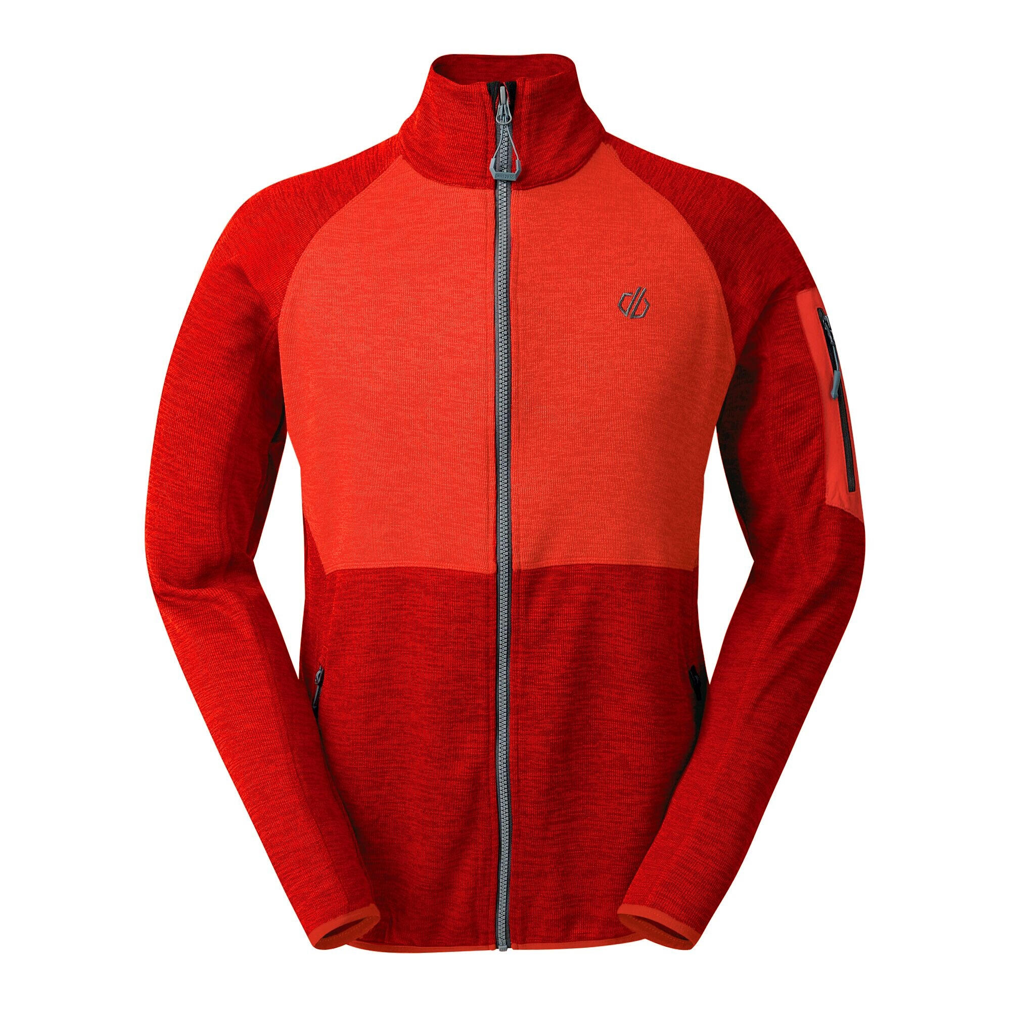 Dare 2b - Haut Polaire Torrek Homme (rouge Danger / Rouge Cadmium) - Sweat-shirt - Rouge - 40 M - Decathlon
