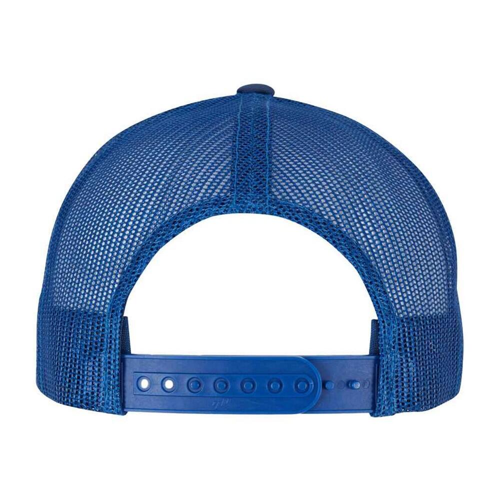 Unisex RetroTruckerkappe Damen und Herren Helles Marineblau 2/2