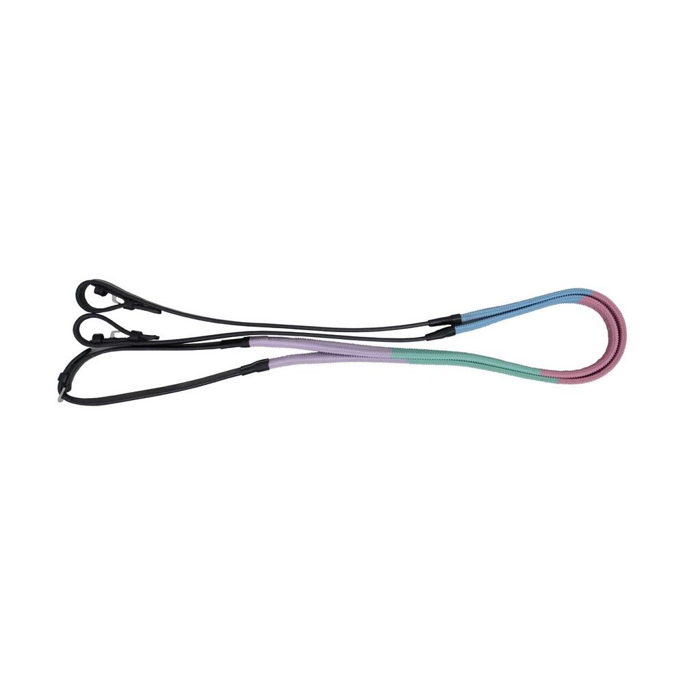 lilac pink / aquamarine green / light pink