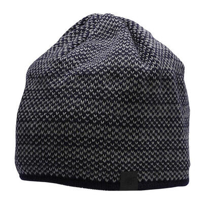 Heren h4z22 logo beanie (marineblauw)