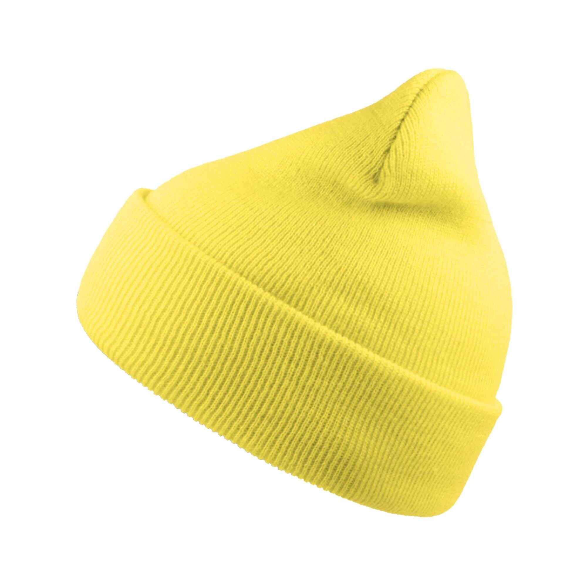 ATLANTIS Unisex Adult Wind Cuffed Beanie (Light Yellow)
