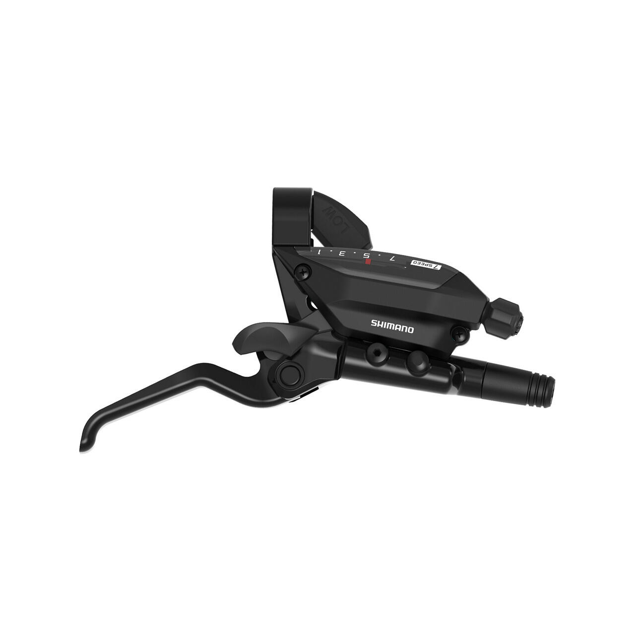 SHIMANO Comando del cambio per manubrio piatto, freno a disco idraulico 7 velocità ez fi