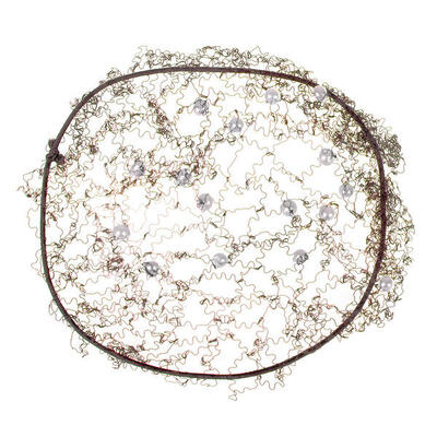 Rete per capelli donna QHP Invisible Pearl