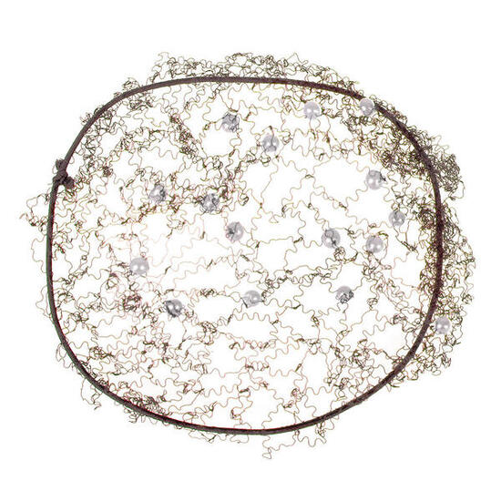 Rete per capelli donna QHP Invisible Pearl