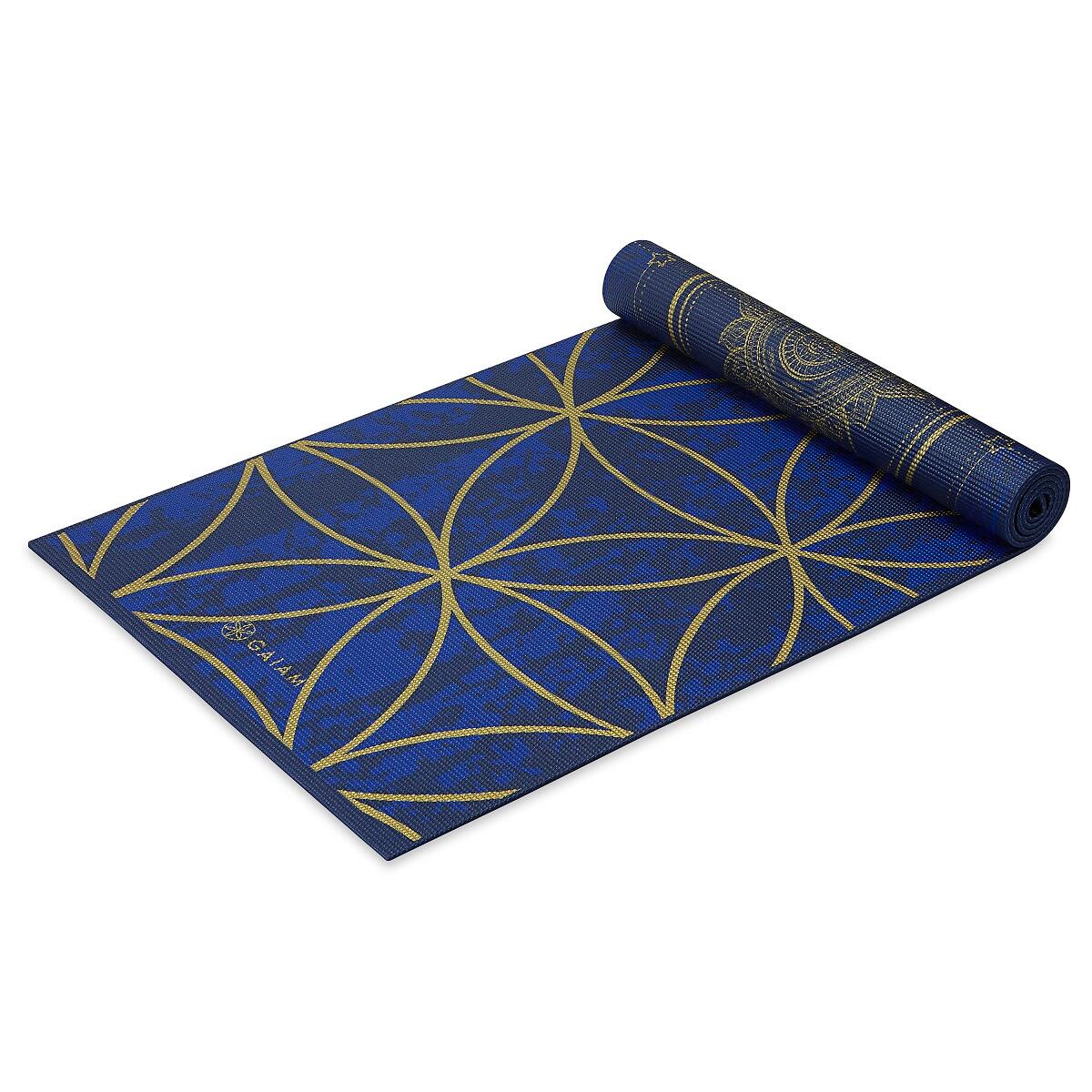 Tapis de Yoga Réversible - 6 mm - Soleil et Lune Métalliques 6/7