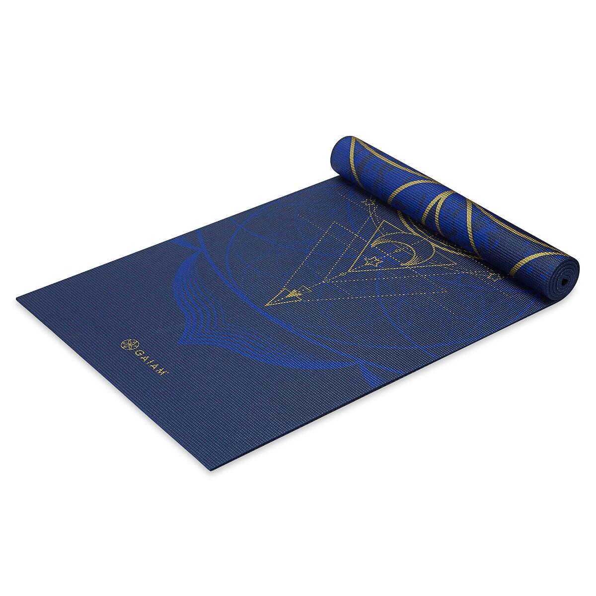 Tapis de Yoga Réversible - 6 mm - Soleil et Lune Métalliques 5/7