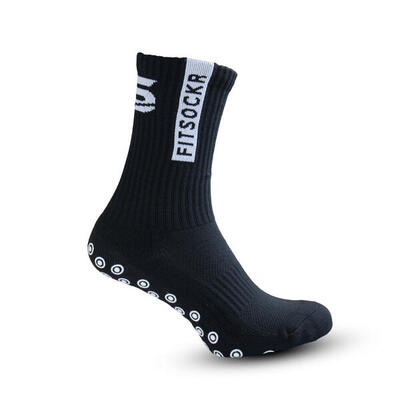 Fitsockr gripsokken - zwart m